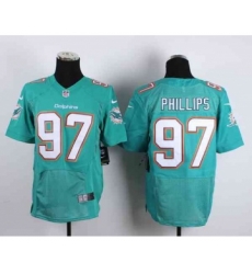 nike nfl jerseys miami dolphins 97 phillips green[Elite]