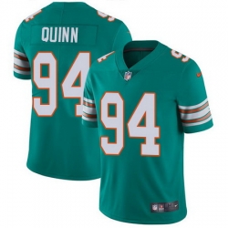 Nike Dolphins #94 Robert Quinn Aqua Green Alternate Youth Stitched NFL Vapor Untouchable Limited Jersey Nike Dolphins #94 Robert Quinn Aqua Green Alternate Youth Stitched NFL Vapor Untouchable Limited Jersey