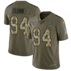 Nike Dolphins #94 Robert Quinn Olive Camo Youth Stitched NFL Limited 2017 Salute to Service Jersey Nike Dolphins #94 Robert Quinn Olive Camo Youth Stitched NFL Limited 2017 Salute to Service Jersey