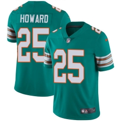 Youth Nike Dolphins 25 Xavien Howard Aqua Green Alternate Stitched NFL Vapor Untouchable Limited Jersey Youth Nike Dolphins 25 Xavien Howard Aqua Green Alternate Stitched NFL Vapor Untouchable Limited Jersey