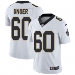Nike Saints #60 Max Unger White Mens Stitched NFL Vapor Untouchable Limited Jersey Nike Saints #60 Max Unger White Mens Stitched NFL Vapor Untouchable Limited Jersey