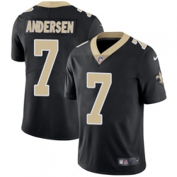 Nike Saints #7 Morten Andersen Black Team Color Mens Stitched NFL Vapor Untouchable Limited Jersey Nike Saints #7 Morten Andersen Black Team Color Mens Stitched NFL Vapor Untouchable Limited Jersey