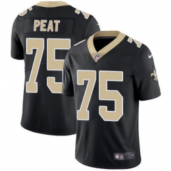 Nike Saints #75 Andrus Peat Black Team Color Mens Stitched NFL Vapor Untouchable Limited Jersey Nike Saints #75 Andrus Peat Black Team Color Mens Stitched NFL Vapor Untouchable Limited Jersey