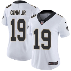 Nike Saints #19 Ted Ginn Jr White Womens Stitched NFL Vapor Untouchable Limited Jersey Nike Saints #19 Ted Ginn Jr White Womens Stitched NFL Vapor Untouchable Limited Jersey