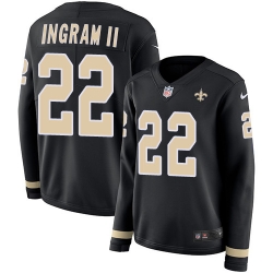 Nike Saints #22 Mark Ingram II Black Team Color Women Stitched NFL Jersey Nike Saints #22 Mark Ingram II Black Team Color Women Stitched NFL Jersey