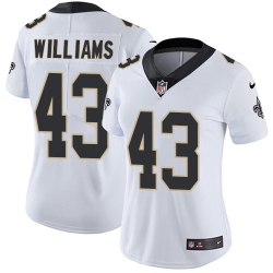 Nike Saints #43 Marcus Williams White Womens Stitched NFL Vapor Untouchable Limited Jersey Nike Saints #43 Marcus Williams White Womens Stitched NFL Vapor Untouchable Limited Jersey