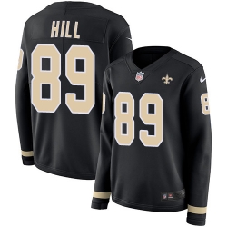 Nike Saints #89 Josh Hill Black Team Color Women Stitched Limited NFL Jersey Nike Saints #89 Josh Hill Black Team Color Women Stitched Limited NFL Jersey