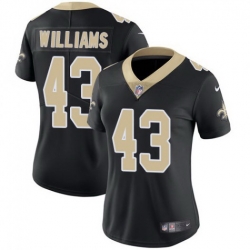 Women Nike Saints 43 Marcus Williams Black Women Vapor Untouchable Limited Jersey Women Nike Saints 43 Marcus Williams Black Women Vapor Untouchable Limited Jersey