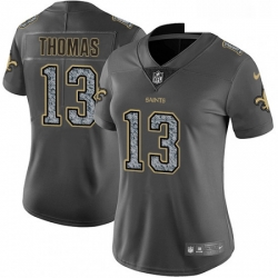 Womens Nike New Orleans Saints 13 Michael Thomas Gray Static Vapor Untouchable Limited NFL Jersey Womens Nike New Orleans Saints 13 Michael Thomas Gray Static Vapor Untouchable Limited NFL Jersey