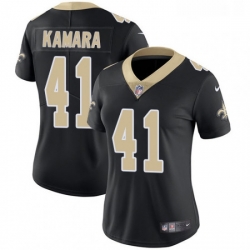 Womens Nike New Orleans Saints 41 Alvin Kamara Black Team Color Vapor Untouchable Limited Player NFL Jersey Womens Nike New Orleans Saints 41 Alvin Kamara Black Team Color Vapor Untouchable Limited Player NFL Jersey