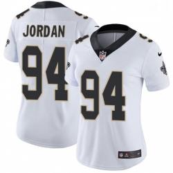 Womens Nike New Orleans Saints 94 Cameron Jordan White Vapor Untouchable Limited Player NFL Jersey Womens Nike New Orleans Saints 94 Cameron Jordan White Vapor Untouchable Limited Player NFL Jersey