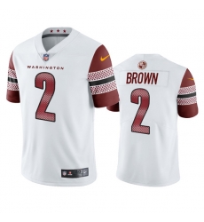 Men's Washington Commanders #2 Dyami Brown White Vapor Untouchable Stitched Football Jersey