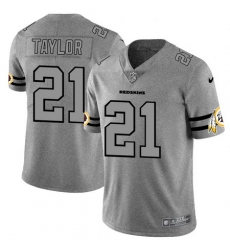 Nike Redskins 21 Sean Taylor 2019 Gray Gridiron Gray Vapor Untouchable Limited Jersey