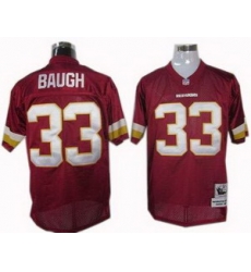 Washington Redskins 33 Sammy Baugh Throwback Jersey red