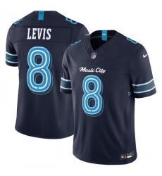 Men Tennessee Titans 8 Will Levis Navy 2026 F U S E Music City Rivalries Collection Limited Stitched Football Jersey Men Tennessee Titans 8 Will Levis Navy 2026 F U S E Music City Rivalries Collection Limited Stitched Football Jersey