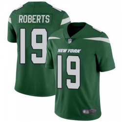 Jets #19 Andre Roberts Green Team Color Men Stitched Football Vapor Untouchable Limited Jersey Jets #19 Andre Roberts Green Team Color Men Stitched Football Vapor Untouchable Limited Jersey