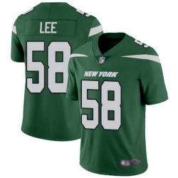 Jets #58 Darron Lee Green Team Color Men Stitched Football Vapor Untouchable Limited Jersey Jets #58 Darron Lee Green Team Color Men Stitched Football Vapor Untouchable Limited Jersey