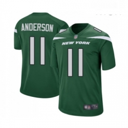 Mens New York Jets 11 Robby Anderson Game Green Team Color Football Jersey Mens New York Jets 11 Robby Anderson Game Green Team Color Football Jersey