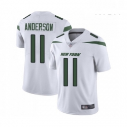 Mens New York Jets 11 Robby Anderson White Vapor Untouchable Limited Player Football Jersey Mens New York Jets 11 Robby Anderson White Vapor Untouchable Limited Player Football Jersey