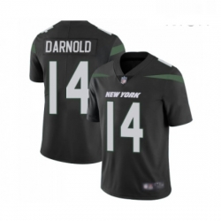 Mens New York Jets 14 Sam Darnold Black Alternate Vapor Untouchable Limited Player Football Jersey Mens New York Jets 14 Sam Darnold Black Alternate Vapor Untouchable Limited Player Football Jersey