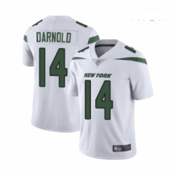 Mens New York Jets 14 Sam Darnold White Vapor Untouchable Limited Player Football Jersey Mens New York Jets 14 Sam Darnold White Vapor Untouchable Limited Player Football Jersey