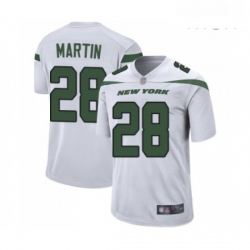 Mens New York Jets 28 Curtis Martin Game White Football Jersey Mens New York Jets 28 Curtis Martin Game White Football Jersey
