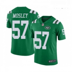 Mens New York Jets 57 CJ Mosley Limited Green Rush Vapor Untouchable Football Jersey Mens New York Jets 57 CJ Mosley Limited Green Rush Vapor Untouchable Football Jersey