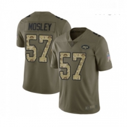 Mens New York Jets 57 CJ Mosley Limited Olive Camo 2017 Salute to Service Football Jersey Mens New York Jets 57 CJ Mosley Limited Olive Camo 2017 Salute to Service Football Jersey