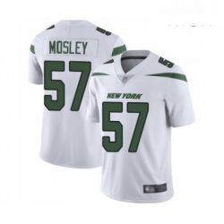 Mens New York Jets 57 CJ Mosley White Vapor Untouchable Limited Player Football Jersey Mens New York Jets 57 CJ Mosley White Vapor Untouchable Limited Player Football Jersey