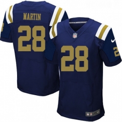 Mens Nike New York Jets 28 Curtis Martin Elite Navy Blue Alternate NFL Jersey Mens Nike New York Jets 28 Curtis Martin Elite Navy Blue Alternate NFL Jersey