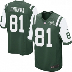 Mens Nike New York Jets 81 Quincy Enunwa Game Green Team Color NFL Jersey Mens Nike New York Jets 81 Quincy Enunwa Game Green Team Color NFL Jersey
