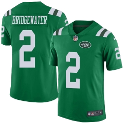 Nike Jets #2 Teddy Bridgewater Green Mens Stitched NFL Limited Rush Jersey Nike Jets #2 Teddy Bridgewater Green Mens Stitched NFL Limited Rush Jersey