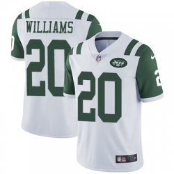 Nike Jets #20 Marcus Williams White Mens Stitched NFL Vapor Untouchable Limited Jersey Nike Jets #20 Marcus Williams White Mens Stitched NFL Vapor Untouchable Limited Jersey