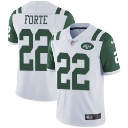 Nike Jets #22 Matt Forte White Mens Stitched NFL Vapor Untouchable Limited Jersey Nike Jets #22 Matt Forte White Mens Stitched NFL Vapor Untouchable Limited Jersey
