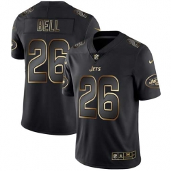 Nike Jets 26 LeVeon Bell Black Gold Vapor Untouchable Limited Jersey Nike Jets 26 LeVeon Bell Black Gold Vapor Untouchable Limited Jersey