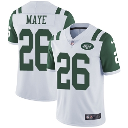 Nike Jets #26 Marcus Maye White Mens Stitched NFL Vapor Untouchable Limited Jersey Nike Jets #26 Marcus Maye White Mens Stitched NFL Vapor Untouchable Limited Jersey