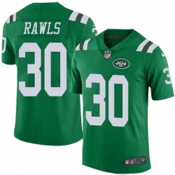 Nike Jets #30 Thomas Rawls Green Mens Stitched NFL Limited Rush Jersey Nike Jets #30 Thomas Rawls Green Mens Stitched NFL Limited Rush Jersey