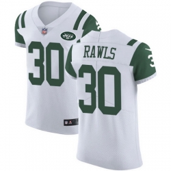 Nike Jets #30 Thomas Rawls White Mens Stitched NFL Vapor Untouchable Elite Jersey Nike Jets #30 Thomas Rawls White Mens Stitched NFL Vapor Untouchable Elite Jersey