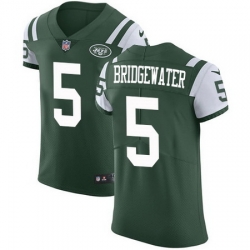 Nike Jets #5 Teddy Bridgewater Green Team Color Mens Stitched NFL Vapor Untouchable Elite Jersey Nike Jets #5 Teddy Bridgewater Green Team Color Mens Stitched NFL Vapor Untouchable Elite Jersey