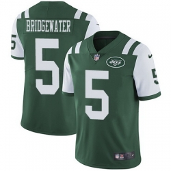 Nike Jets #5 Teddy Bridgewater Green Team Color Mens Stitched NFL Vapor Untouchable Limited Jersey Nike Jets #5 Teddy Bridgewater Green Team Color Mens Stitched NFL Vapor Untouchable Limited Jersey