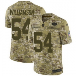 Nike Jets #54 Avery Williamson Camo Mens Stitched NFL Limited 2018 Salute To Service Jersey Nike Jets #54 Avery Williamson Camo Mens Stitched NFL Limited 2018 Salute To Service Jersey