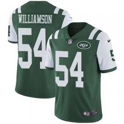 Nike Jets #54 Avery Williamson Green Team Color Mens Stitched NFL Vapor Untouchable Limited Jersey Nike Jets #54 Avery Williamson Green Team Color Mens Stitched NFL Vapor Untouchable Limited Jersey