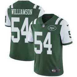 Nike Jets 54 Avery Williamson Green Vapor Untouchable Limited Jersey Nike Jets 54 Avery Williamson Green Vapor Untouchable Limited Jersey