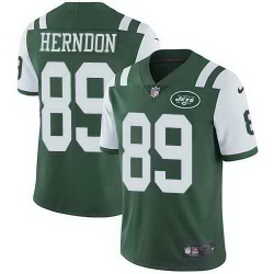 Nike Jets 89 Chris Herndon Green Vapor Untouchable Limited Jersey Nike Jets 89 Chris Herndon Green Vapor Untouchable Limited Jersey