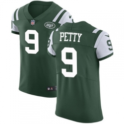 Nike Jets #9 Bryce Petty Green Team Color Mens Stitched NFL Vapor Untouchable Elite Jersey Nike Jets #9 Bryce Petty Green Team Color Mens Stitched NFL Vapor Untouchable Elite Jersey