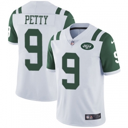 Nike Jets #9 Bryce Petty White Mens Stitched NFL Vapor Untouchable Limited Jersey Nike Jets #9 Bryce Petty White Mens Stitched NFL Vapor Untouchable Limited Jersey