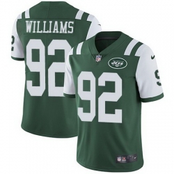 Nike Jets 92 Leonard Williams Green Vapor Untouchable Limited Jersey Nike Jets 92 Leonard Williams Green Vapor Untouchable Limited Jersey