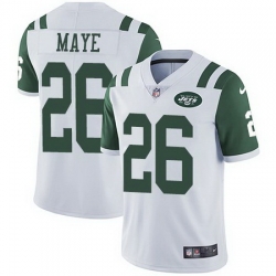 Nike Jets Marcus Maye White Vapor Untouchable Limited Jersey Nike Jets Marcus Maye White Vapor Untouchable Limited Jersey