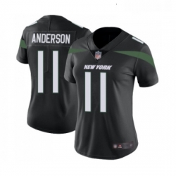 Womens New York Jets 11 Robby Anderson Black Alternate Vapor Untouchable Limited Player Football Jersey Womens New York Jets 11 Robby Anderson Black Alternate Vapor Untouchable Limited Player Football Jersey