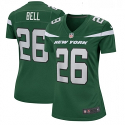 Womens New York Jets 26 Le Veon Bell Nike Game Jersey  Green Womens New York Jets 26 Le Veon Bell Nike Game Jersey  Green